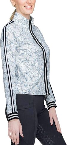 Kastel Denmark Women's Soft Scuba Full Zip 4-way Stretch Team Jacket | Lightweight Outerwear Outdoor Active Sportswear Layer in Kuwait