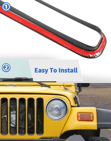 Chrome TJ Grill Inserts Front Grille Mesh no Mesh Cover Guard for Jeep Wrangler TJ 1997-2006 Clip-on Grille Accessories in Saudi Arabia