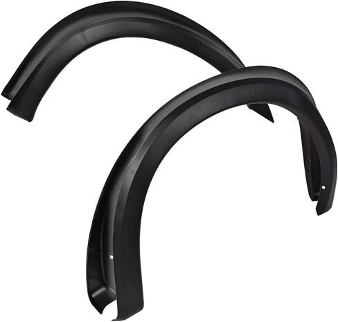 PIT66 4 Pcs Fender Flares, Compatible With 2009-2014 Ford F150 Styleside(NOT For Platinum and Raptor models), Wheel Flares Set Paintable Riveted Smooth Matte Black Pocket Style in Saudi Arabia