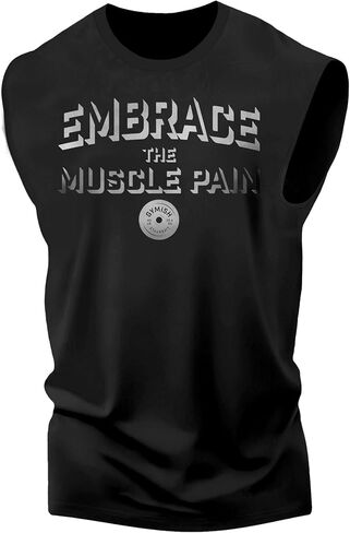 Gymish Lifestyle Muscle Pain Gym Tank Tops Sleeveless Bodybuilding Athletic Tank Top in Saudi Arabia