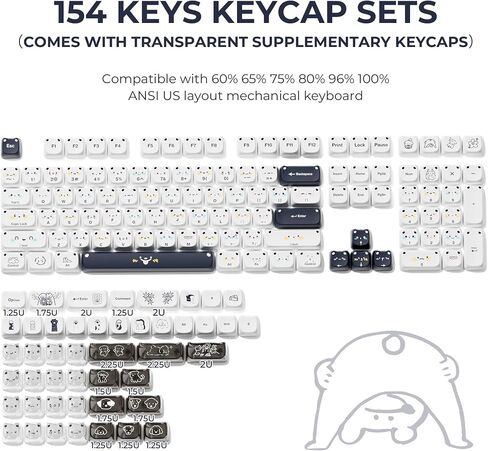 XDA Profile PBT Keycap Set, Retro Game Console Custom Keycaps, XVX Keycaps 60 Percent,Dye-Sublimation Keycaps Suitable for Most 65% 75% 100% Gateron Cherry MX Switches Mechanical Keyboard in Saudi Arabia