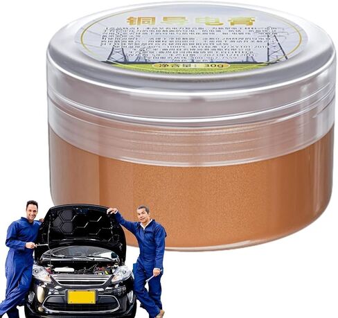 1Pc Electrical Contact Grease - Conductive Paste Automotive, Conductive Greases Electrical Connections, Copper Anti-Seize Compound Greases, High Temperature Tune Up Grease for Electronics, Tool Parts in Saudi Arabia
