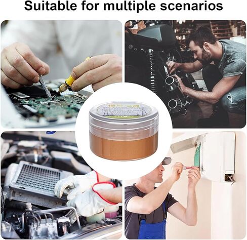 1Pc Electrical Contact Grease - Conductive Paste Automotive, Conductive Greases Electrical Connections, Copper Anti-Seize Compound Greases, High Temperature Tune Up Grease for Electronics, Tool Parts in Saudi Arabia