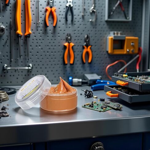 1Pc Electrical Contact Grease - Conductive Paste Automotive, Conductive Greases Electrical Connections, Copper Anti-Seize Compound Greases, High Temperature Tune Up Grease for Electronics, Tool Parts in Saudi Arabia
