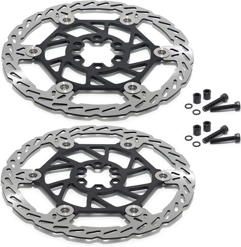 TOFR 220mm Front Rear Brake Discs+Caliper Adapter Bracket for SUR-RON Light Bee X LBX for Segway X160 X260 with DNM Damping in Saudi Arabia
