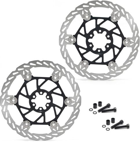 TOFR 220mm Front Rear Brake Discs+Caliper Adapter Bracket for SUR-RON Light Bee X LBX for Segway X160 X260 with DNM Damping in Saudi Arabia
