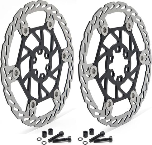 TOFR 220mm Front Rear Brake Discs+Caliper Adapter Bracket for SUR-RON Light Bee X LBX for Segway X160 X260 with DNM Damping in Saudi Arabia