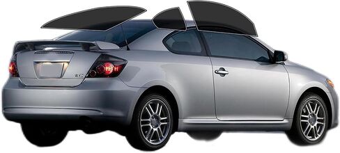 Precut Windows Tint Film جميع الجانبين سيارات Sun حظر الحماية من الخصوصية المضادة للزجاج التحطيم 2 Ply Ply أي مجموعة الظل الصبغة لـ Scion TC 2005-2010 in Kuwait