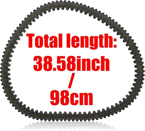 2PCS Drive Belt متوافق مع قائد Bombardier Can-Am Outlander Renega 500 570 650 800 800r 850 1000 1000R 420280360 420280362 422280360 715000302 71590003030212 30C3750 30G3750 in Saudi Arabia
