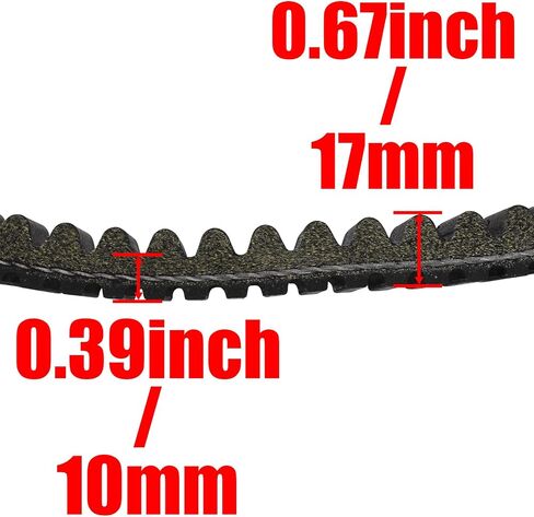 2PCS Drive Belt متوافق مع قائد Bombardier Can-Am Outlander Renega 500 570 650 800 800r 850 1000 1000R 420280360 420280362 422280360 715000302 71590003030212 30C3750 30G3750 in Saudi Arabia