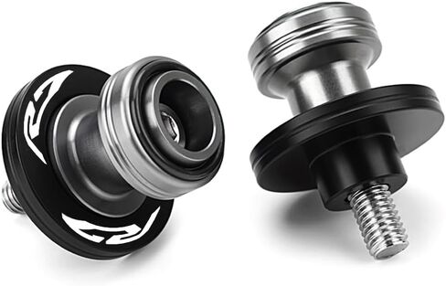 Fit for Yamaha R7 YZFR7 YZF R7 20212022 2023 2024 2025 R9 YZFR9 YZF R9 2025 Motorcycle CNC Aluminum 6mm Swingarm Spools Sliders Stand Screws Bobbins (Black, R7) in Saudi Arabia