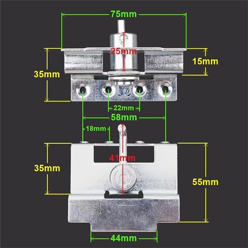 1pcs Applicable to Elevator Triangle Lock Door Lock Rescue Switch(Type A) in Saudi Arabia