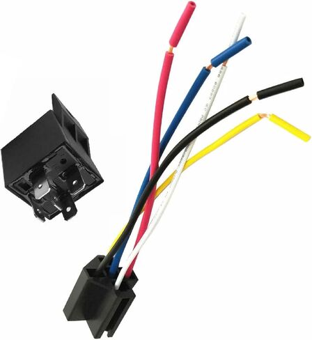 5pcs 12v/24v 40a مجموعة ترحيل السيارات مع SPDT SCOCKNESS 5 دبابي in Saudi Arabia