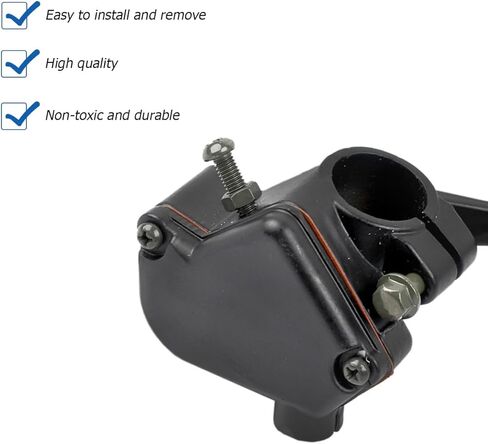 7/8'' 22mm Thumb Throttle Cable Accelerator Handle Assembly, Motorcycle Throttle Assist Replacement Kits Accessories, Compatible with 50cc 70cc 90cc 110cc 125cc 250cc ATV in Kuwait