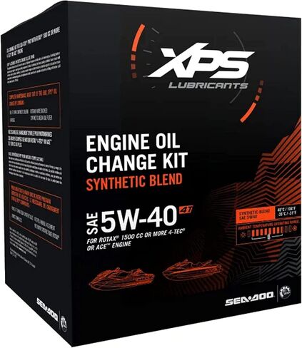 Sea-Doo New OEM ، 4T 5W-40 KING SYNTETIC DIOL KIT ، ROTAX 1500 CC+، 9779251 in Saudi Arabia