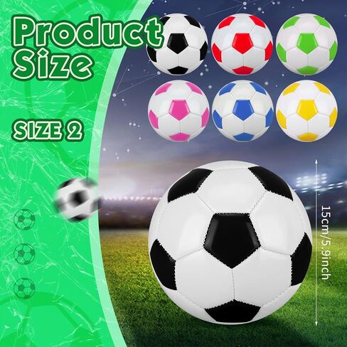 WILLBOND 36 Pcs Size 5 Soccer Ball Bulk Official Size Soccer Ball Set for Outdoor Indoor Game Training Practice for Youth Teens Adult Soccer Players in Saudi Arabia