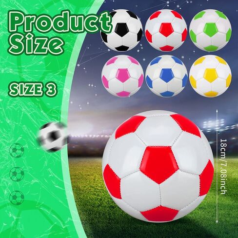 WILLBOND 36 Pcs Size 5 Soccer Ball Bulk Official Size Soccer Ball Set for Outdoor Indoor Game Training Practice for Youth Teens Adult Soccer Players in Saudi Arabia