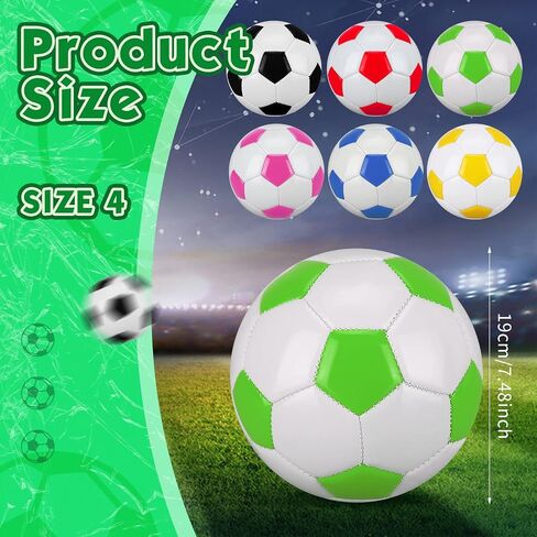 WILLBOND 36 Pcs Size 5 Soccer Ball Bulk Official Size Soccer Ball Set for Outdoor Indoor Game Training Practice for Youth Teens Adult Soccer Players in Saudi Arabia