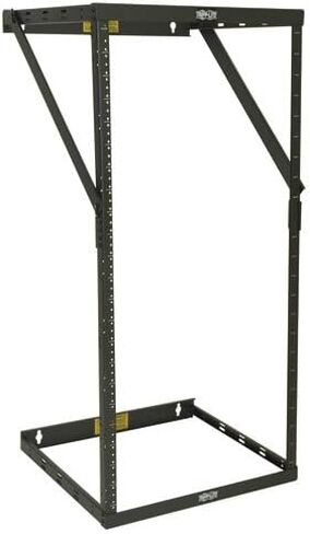 Tripp Lite 8U/12U/22U Expandable Wall-Mount 2-Post Open Frame Rack, Adjustable Network Equipment Rack, UPS Depth, 23.5" Deep (SRWO8U22DP) in Kuwait