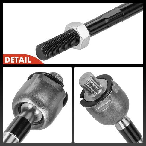 A-Premium 2 x Front Inner Tie Rod Ends, Compatible with Hyundai Elantra 2011-2016, Veloster 2012-2017, Elantra Coupe 2013-2014, Elantra GT 2013-2017 in Saudi Arabia
