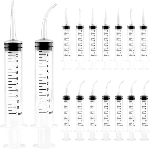 100PCS 1ml 1cc Syringes Without Needles for liquid,Plastic Small Syringes,Oral Syringe for Measuring Liquids,Feeding Pets,Oil or Glue Applicator in Saudi Arabia