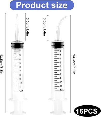 100PCS 1ml 1cc Syringes Without Needles for liquid,Plastic Small Syringes,Oral Syringe for Measuring Liquids,Feeding Pets,Oil or Glue Applicator in Saudi Arabia