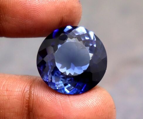 غير مريح وغير معالج 24.30ct الأزرق الأزرق بالأحجار الكريمة فضفاضة من الياقوت الجولة جولة الياقوت للأحجار الكريمة الياقوت in Saudi Arabia