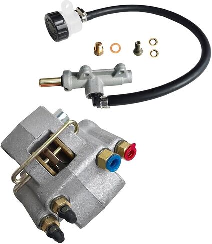 Rear Brake Master Cylinder & Caliper Set Compatible with Polaris Sportsman 500 400 335 1998-2002 Diesel 455 Worker 335 500 Parts OEM # 1910553 1910301 1930818 1910441 1910366 1930819 in Saudi Arabia