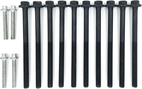Head Bolt Sets ES72196 Compatible with Chevrolet Cavalier Classic Cobalt Equinox Impala Malibu For Pontiac G5 G6 Pursuit Solstice Sunfire For Saturn Aura Ion in Saudi Arabia