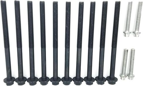 Head Bolt Sets ES72196 Compatible with Chevrolet Cavalier Classic Cobalt Equinox Impala Malibu For Pontiac G5 G6 Pursuit Solstice Sunfire For Saturn Aura Ion in Saudi Arabia