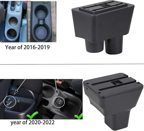 for Toyota Yaris iA Sedan 2017 2018 Armrest Car Center Console Container Armrest Replacement Auto Interior Parts Replacement Arm Rest in Saudi Arabia