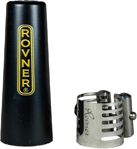 Rovner L4 Light Ligature with Cap for Eb Clarinet, Nickel Fittings in Saudi Arabia
