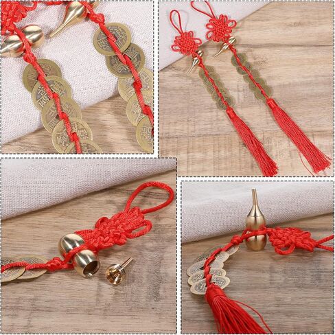 2 PCS Feng Shui Sweat Luck Charms - مناسبة للسيارة والمنزل والأثاث والحقيبة والمكتب مشاهد أخرى in Kuwait