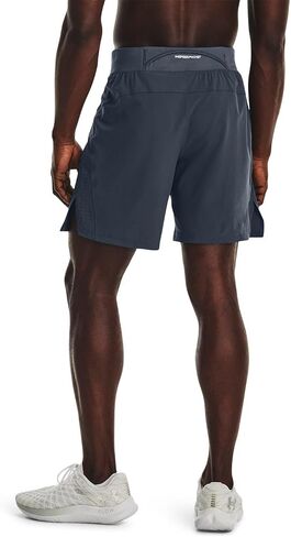 Under Armour Mens UA Launch Elite 7in Shorts - Moisture Wicking SM in Kuwait