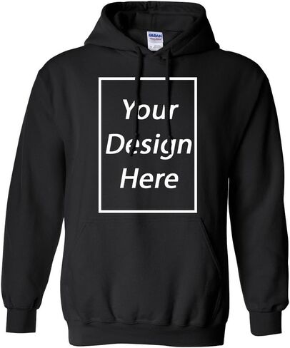 City Shirts Add Your Own Text and Design Personalized Custom Sweatshirt Hoodie in Kuwait