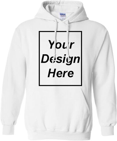 City Shirts Add Your Own Text and Design Personalized Custom Sweatshirt Hoodie in Kuwait