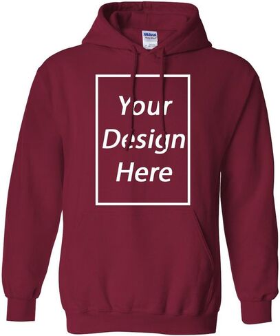 City Shirts Add Your Own Text and Design Personalized Custom Sweatshirt Hoodie in Kuwait