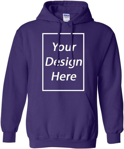 City Shirts Add Your Own Text and Design Personalized Custom Sweatshirt Hoodie in Kuwait