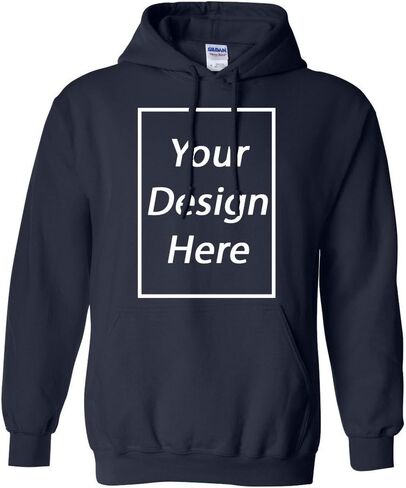 City Shirts Add Your Own Text and Design Personalized Custom Sweatshirt Hoodie in Kuwait
