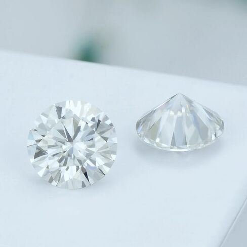 LOTUSMAPLE 0.003-3.0Ct(0.8mm to 9.1mm) loose lab diamond small melee stone carat diamond color DE clarity VVS SI 3EX shape round brilliant cut CVD HPHT test positive for ring necklace bracelet earring in Saudi Arabia