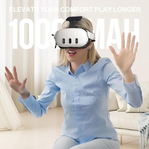حزام رأس مريح من G-STORY قابل للتعديل متوافق مع ملحقات Vision Pro VR، حزام النخبة لاستبدال سماعة الرأس Vision Pro، يقلل من إجهاد الوجه، وسادة ناعمة خفيفة الوزن لـ Apple VR in Kuwait