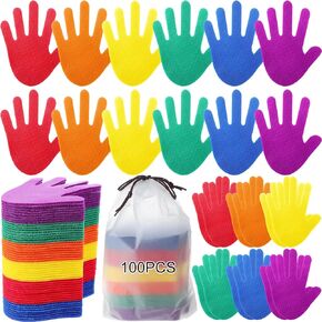 Perkoop 100 Pcs Flower Fish Carpet Markers 6 Colors Hook and Loop Spot Markers Sticky Carpet Markers for Classroom Kindergarten Preschool Must Haves Floor Dots Teacher Supplies (Fish) in Kuwait