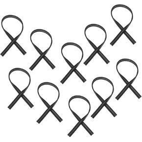 PRETYZOOM 10pcs Boneless Wiper Strip Windscreen Wiper Refills Car Window Wiper Strip Windshield Wiper Wow Front Universal Covers Replacement Wind Rear Wiper Black Rubber in Saudi Arabia