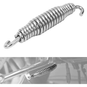 Jiffy Stand Spring Spring Spring Side Stand Kickstand Spring متوافق مع Harley Street Glide Special FLHXS 2017-2024 ، Fat Boy FLFB 2018-2020 ، استبدال رقم الجزء: 49725-07A ، انظر Fitments in Kuwait
