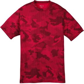 Sport-Tek Youth Camo Gold Fitted Tee M in Saudi Arabia