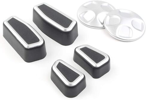 GZYF Automative Inner Seat Adjustment Button Trim Cover Interior Accessories Kit for Alfa Romeo Giulia Stelvio 2017 2018 2019 2020 in Saudi Arabia
