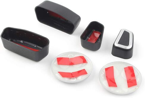 GZYF Automative Inner Seat Adjustment Button Trim Cover Interior Accessories Kit for Alfa Romeo Giulia Stelvio 2017 2018 2019 2020 in Saudi Arabia