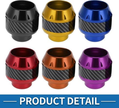 Motorcycle Frame Sliders Falling Protection Wheel Crash Protector Scooter Moped Aluminum Alloy Black 2 Pcs in Saudi Arabia