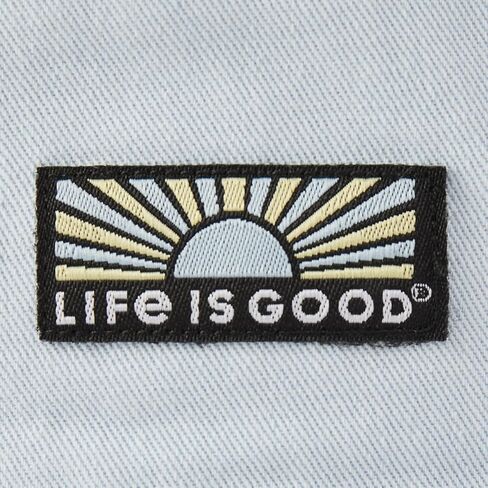 Life is Good. Retro Sunburst Bucket Hat, Glacier Blue, One Size in Saudi Arabia