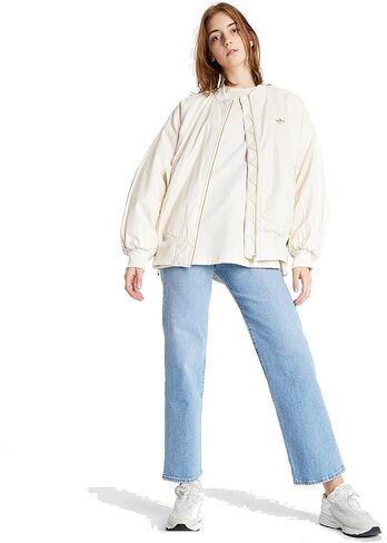 adidas Originals Womens Bomber Jacker, Wonder White in Saudi Arabia